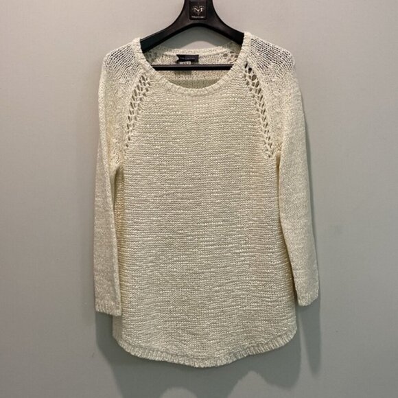 The Limited Creme Knit Sweater - Picture 12 of 16